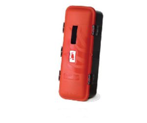 PORTA EXTINTOR 9/12KGS CON TAPA ROJA 