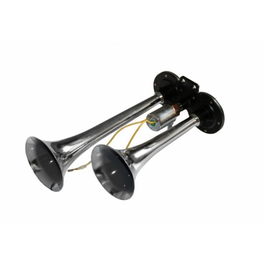 BOCINA NEUMATICA 12/24V 2 TONOS 
