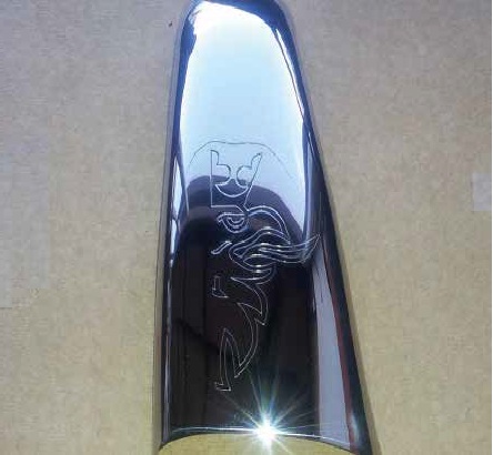 JUEGO EMBELLECEDOR INOX TIRADOR DE PUERTA CON LOGO SCANIA 1998-2016  