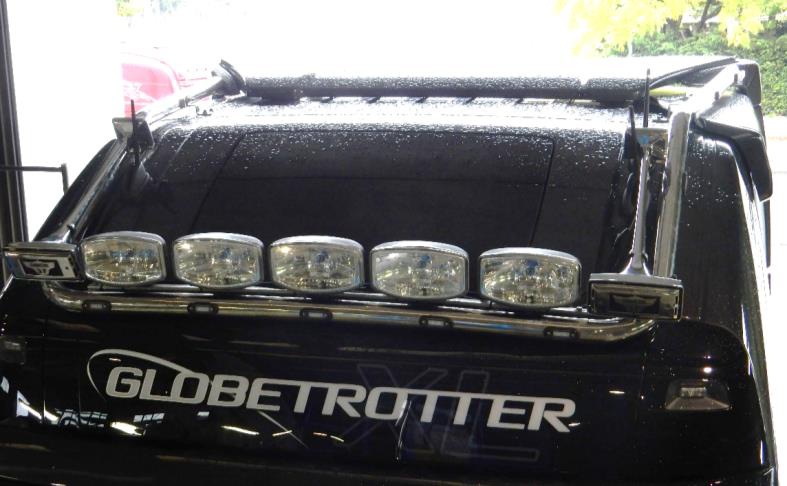BARRA DE TECHO INOX XL FH4 CON 15 LEDS 