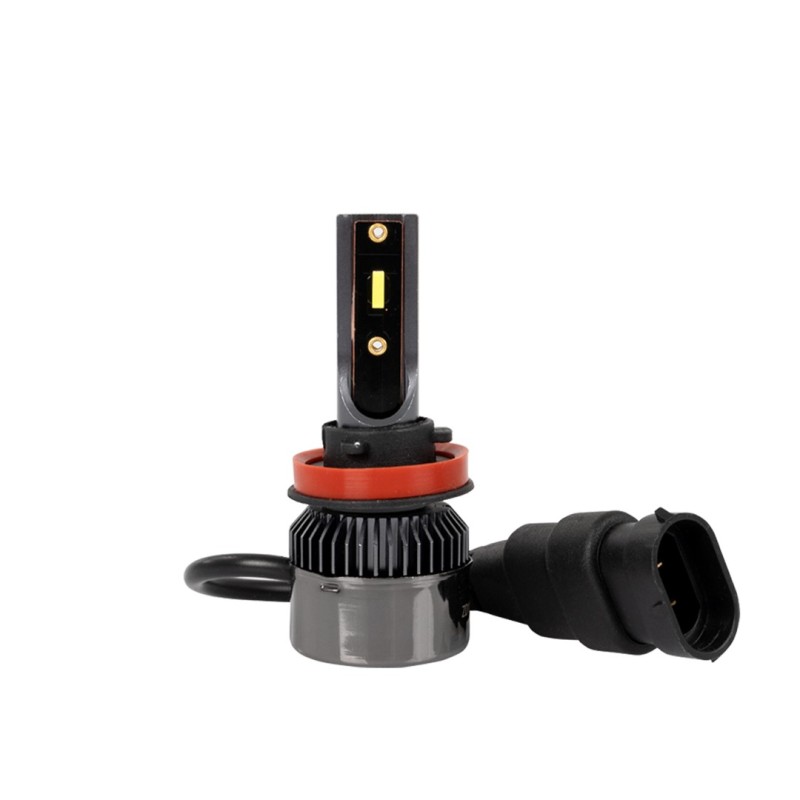 Juego bombillas LED H11 con ventilador 